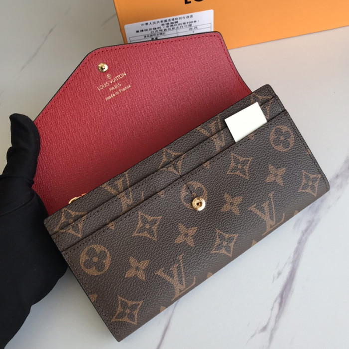 Louis Vuitton Mens Womens Wallets Purse Luxury Brand Designer Zippy WALLET with Original Box M60531