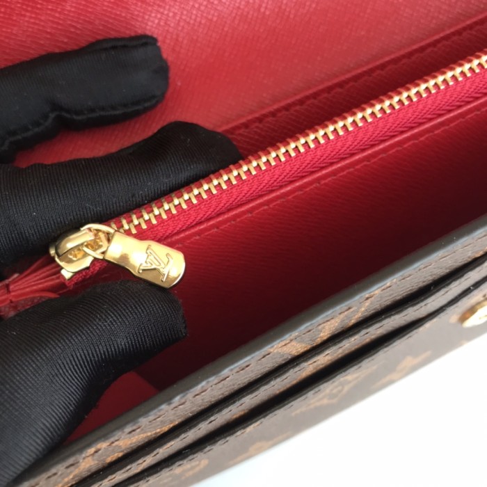 Louis Vuitton Mens Womens Wallets Purse Luxury Brand Designer Zippy WALLET with Original Box M60531