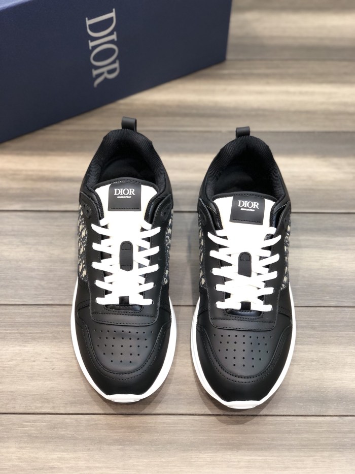 Dior Mens Shoes Sneakers Luxury Brand Mesh and Technical Fabric with Original Box
