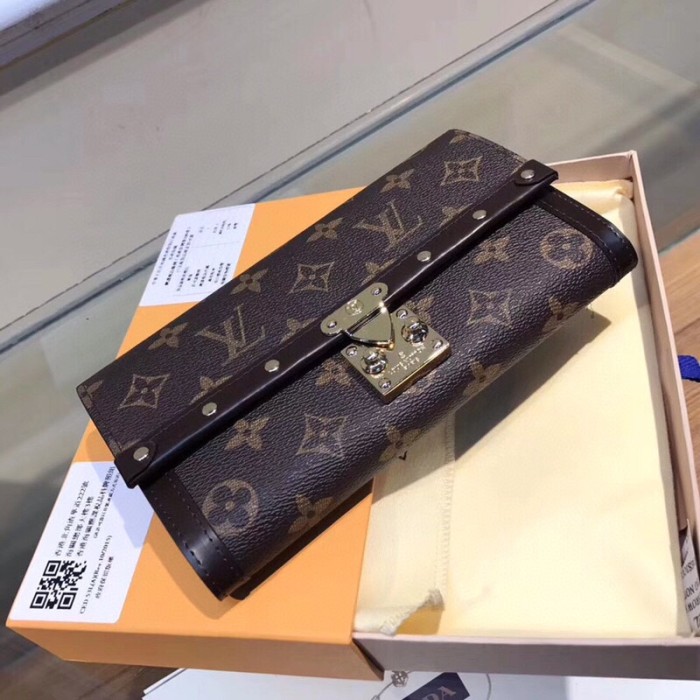 Louis Vuitton Mens Womens Wallets Purse Luxury Brand Designer Zippy WALLET with Original Box N60535