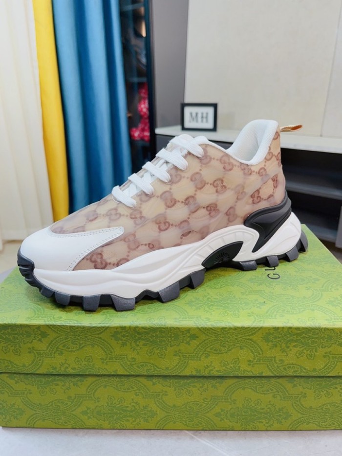 Gucci Mens Shoes Sneakers Luxury Brand Men's GG sneaker with Original Box