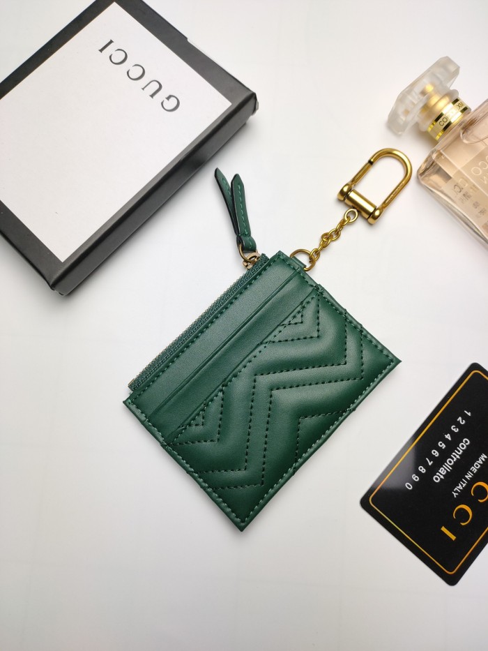 Gucci Womens Bag Wallets Clutch Luxury Brand Card Holder with Original Box