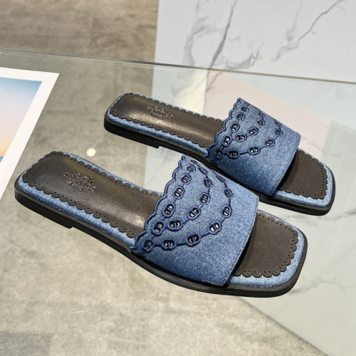 Hermes Womens Shoes Extra Slippers Casual Fashion Slipper Luxury Brand with Original Box