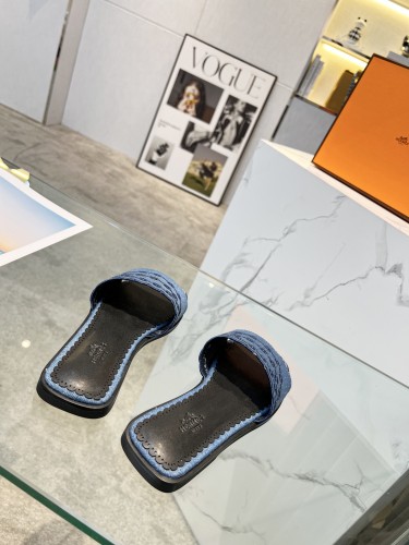 Hermes Womens Shoes Extra Slippers Casual Fashion Slipper Luxury Brand with Original Box