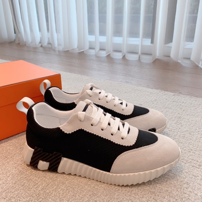 Hermes Womens Casual Shoes Fashion Sneakers Luxury Brand with Original Box