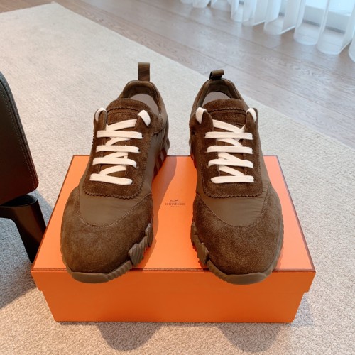 Hermes Womens Casual Shoes Fashion Sneakers Luxury Brand with Original Box