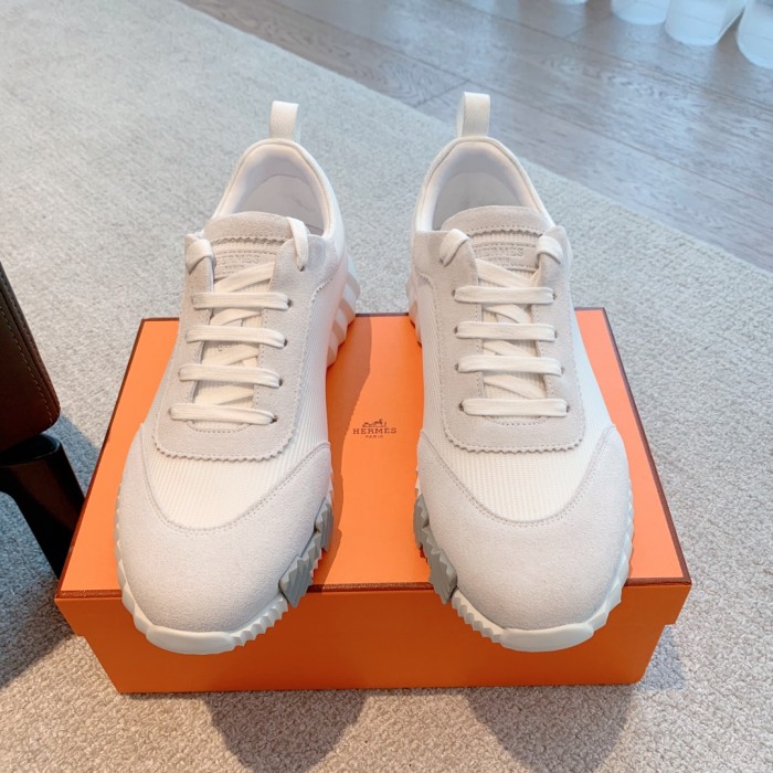 Hermes Womens Casual Shoes Fashion Sneakers Luxury Brand with Original Box
