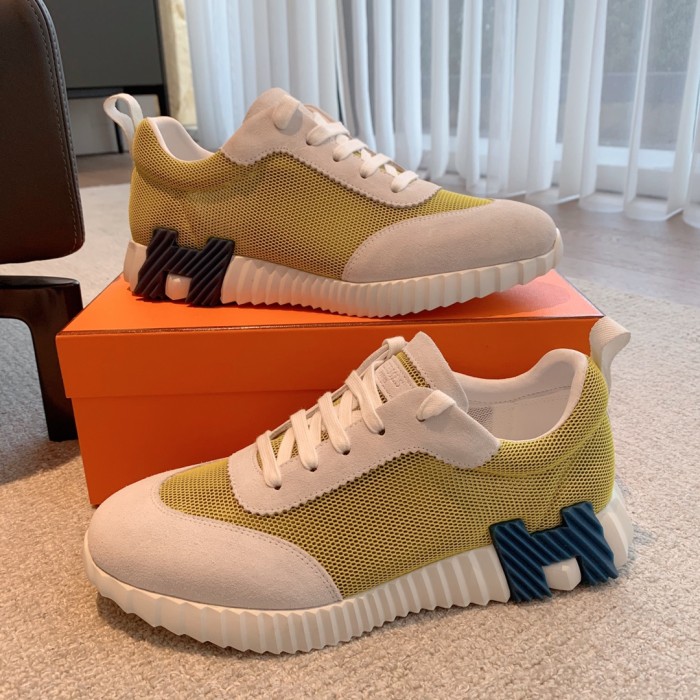 Hermes Womens Casual Shoes Fashion Sneakers Luxury Brand with Original Box