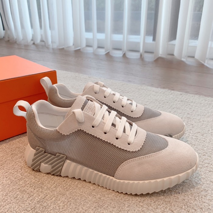 Hermes Womens Casual Shoes Fashion Sneakers Luxury Brand with Original Box