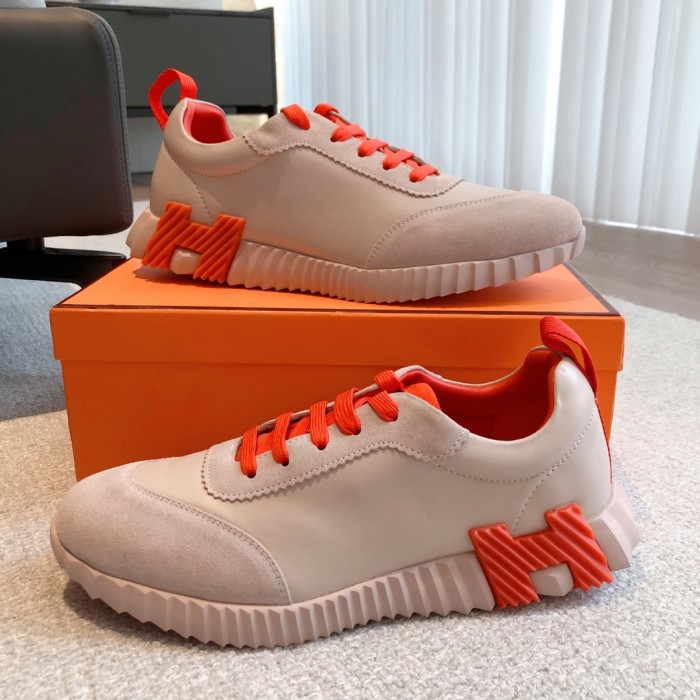 Hermes Womens Casual Shoes Fashion Sneakers Luxury Brand with Original Box