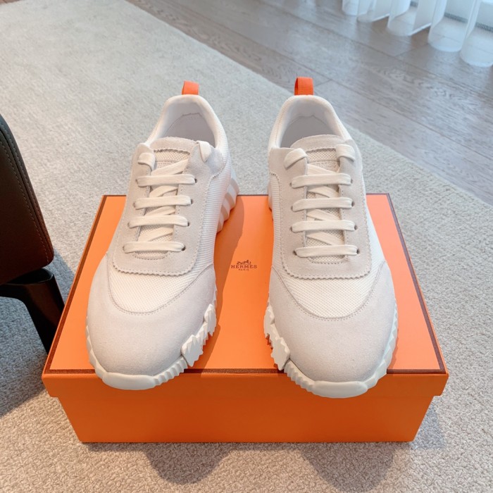 Hermes Womens Casual Shoes Fashion Sneakers Luxury Brand with Original Box