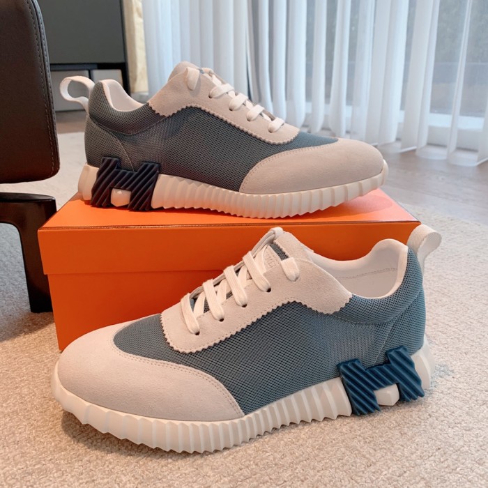 Hermes Womens Casual Shoes Fashion Sneakers Luxury Brand with Original Box