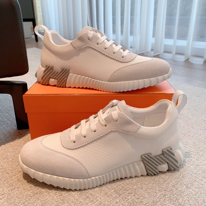 Hermes Womens Casual Shoes Fashion Sneakers Luxury Brand with Original Box