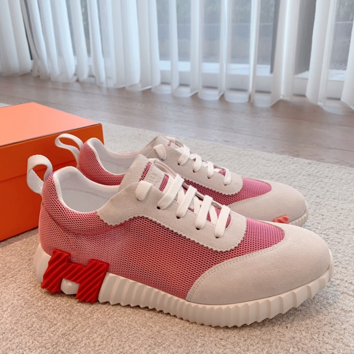 Hermes Womens Casual Shoes Fashion Sneakers Luxury Brand with Original Box
