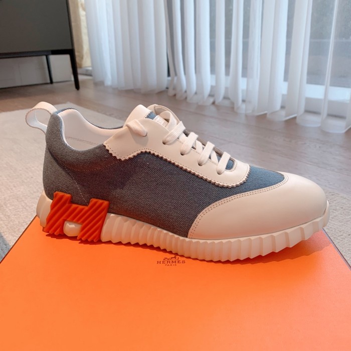 Hermes Womens Casual Shoes Fashion Sneakers Luxury Brand with Original Box