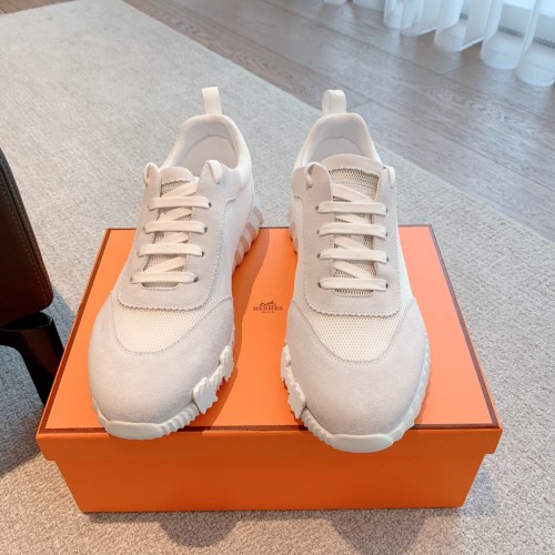 Hermes Womens Casual Shoes Fashion Sneakers Luxury Brand with Original Box
