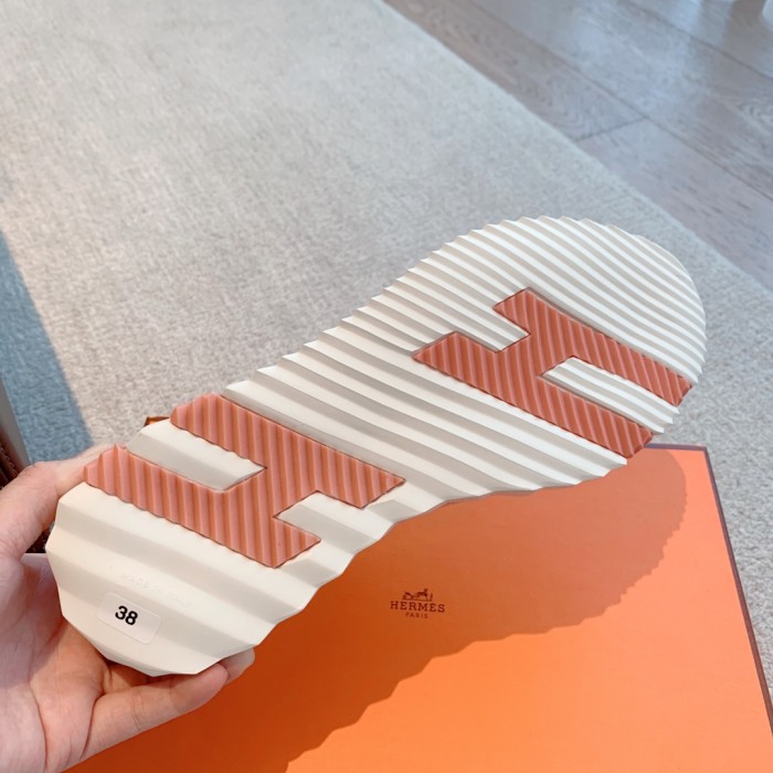 Hermes Womens Casual Shoes Fashion Sneakers Luxury Brand with Original Box