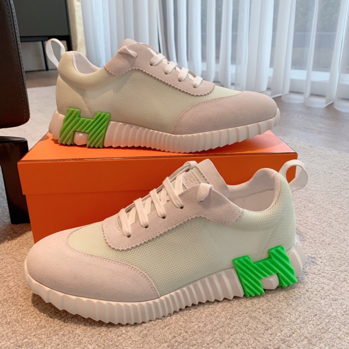 Hermes Womens Casual Shoes Fashion Sneakers Luxury Brand with Original Box