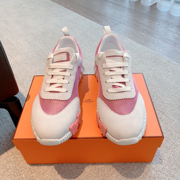 Hermes Womens Casual Shoes Fashion Sneakers Luxury Brand with Original Box