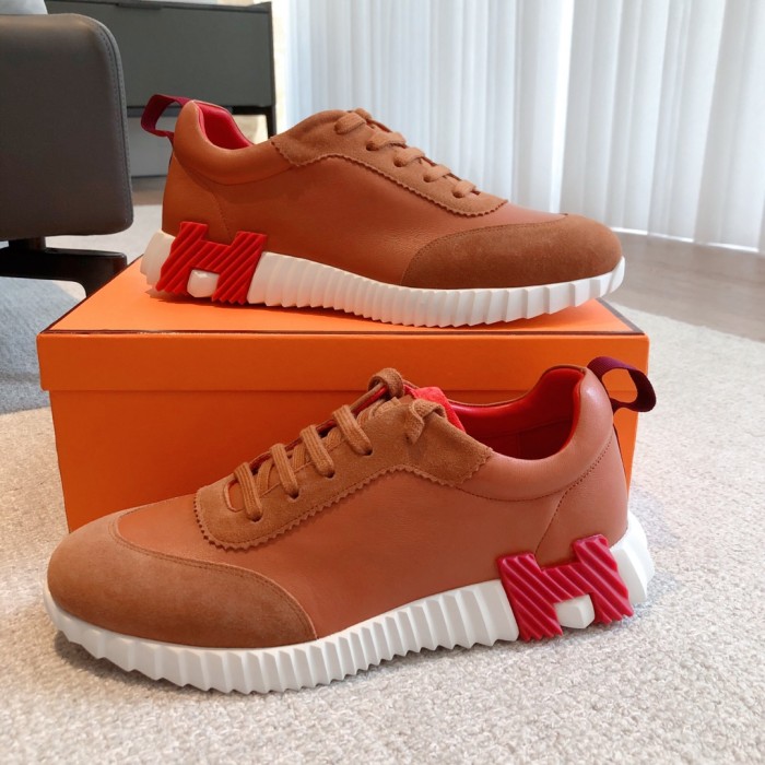 Hermes Womens Casual Shoes Fashion Sneakers Luxury Brand with Original Box