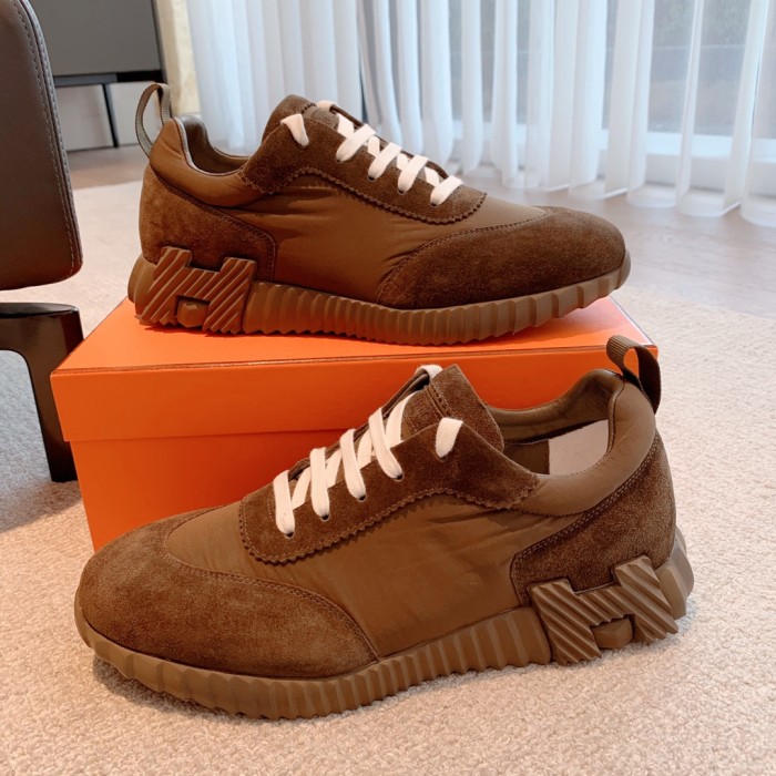 Hermes Womens Casual Shoes Fashion Sneakers Luxury Brand with Original Box