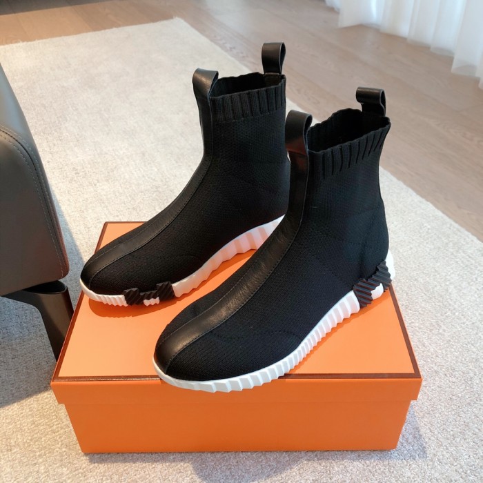 Hermes Womens Casual Shoes Fashion Sneakers Luxury Brand with Original Box