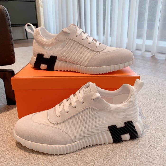 Hermes Womens Casual Shoes Fashion Sneakers Luxury Brand with Original Box