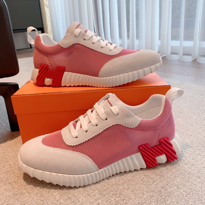 Hermes Womens Casual Shoes Fashion Sneakers Luxury Brand with Original Box