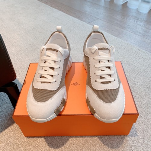 Hermes Womens Casual Shoes Fashion Sneakers Luxury Brand with Original Box