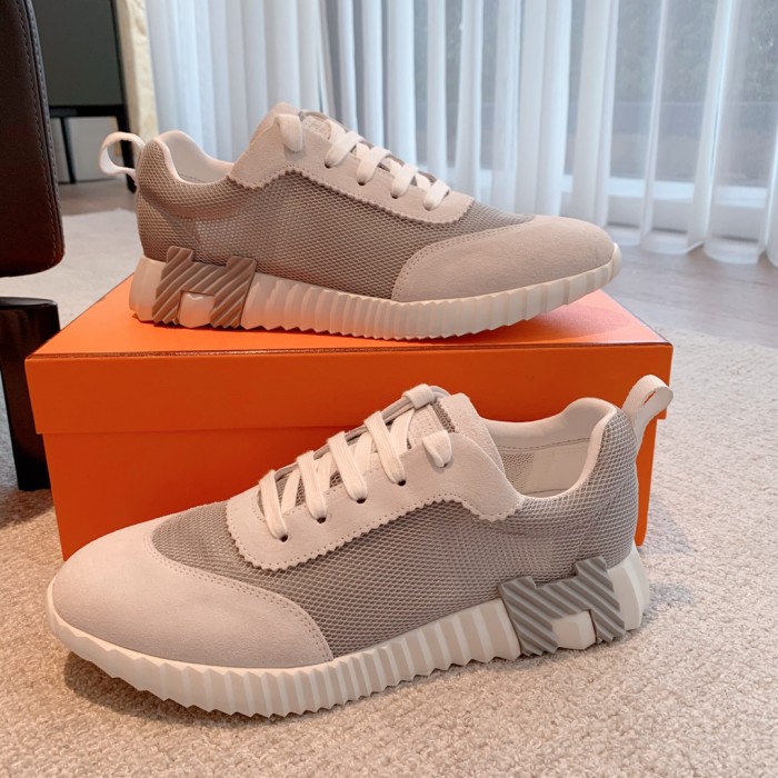 Hermes Womens Casual Shoes Fashion Sneakers Luxury Brand with Original Box