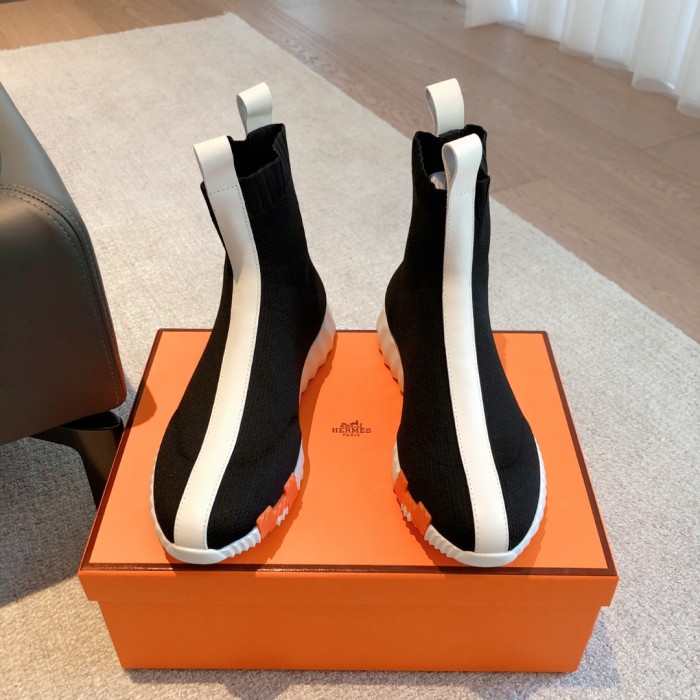 Hermes Womens Casual Shoes Fashion Sneakers Luxury Brand with Original Box
