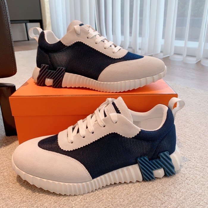 Hermes Womens Casual Shoes Fashion Sneakers Luxury Brand with Original Box