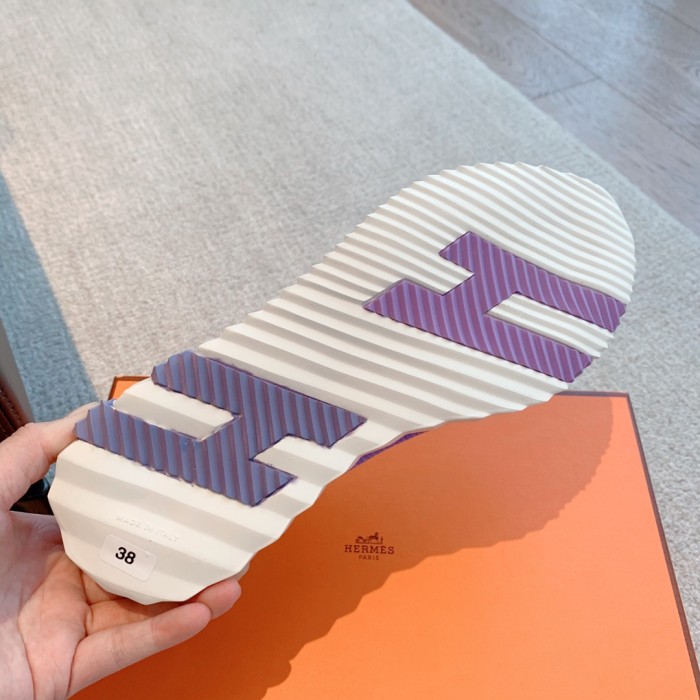Hermes Womens Casual Shoes Fashion Sneakers Luxury Brand with Original Box
