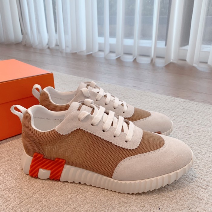 Hermes Womens Casual Shoes Fashion Sneakers Luxury Brand with Original Box