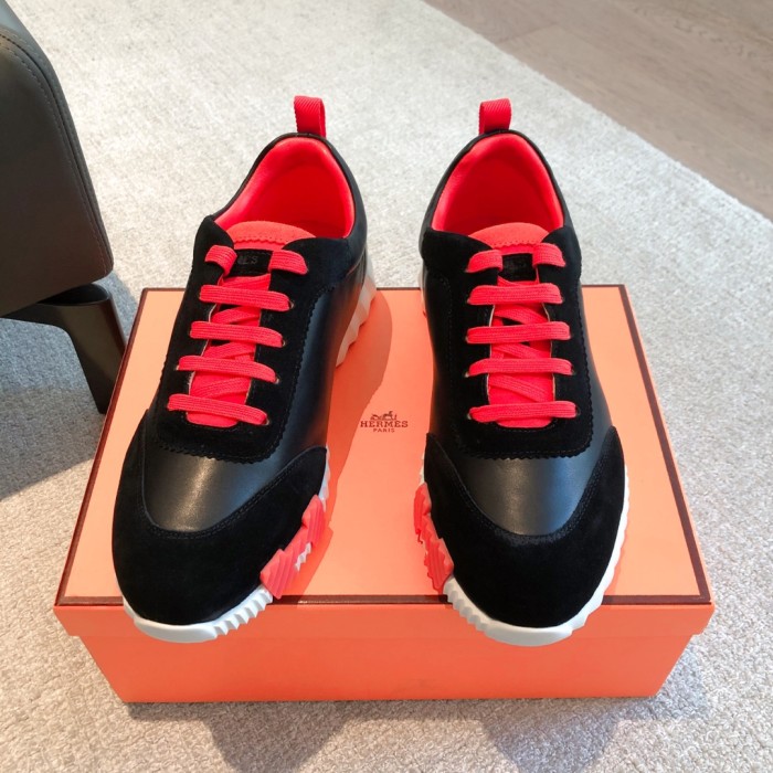 Hermes Womens Casual Shoes Fashion Sneakers Luxury Brand with Original Box
