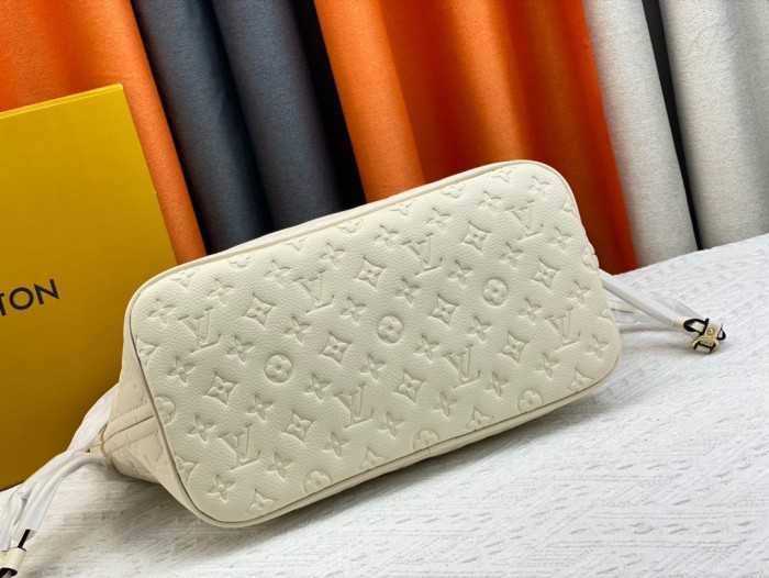 Louis Vuitton Womens Bags Handbags Luxury Brand Fashion Type NEVERFULL MM M21352 Silver Coated canvas