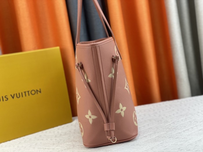 Louis Vuitton Womens Bags Handbags Luxury Brand Fashion Type NEVERFULL MM M21352 Silver Coated canvas