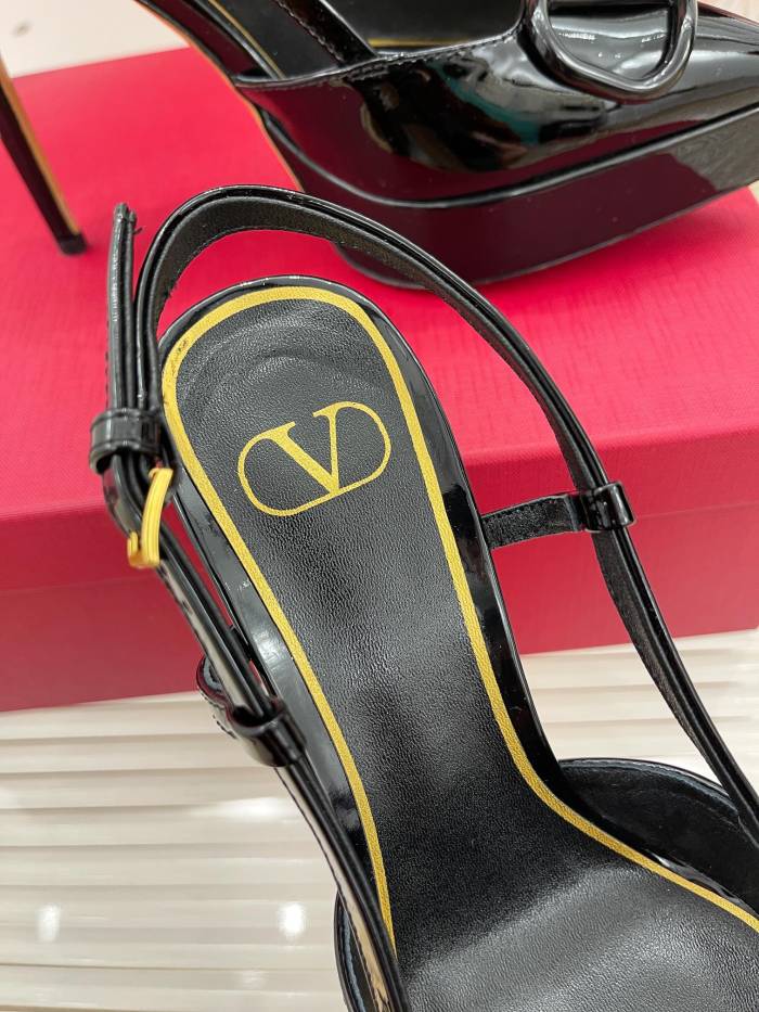 Valentino Garavani Women Fashion Shoes Pumps Luxury Brand Vlogo Signature Calfskin with Original Box 10cm Heel