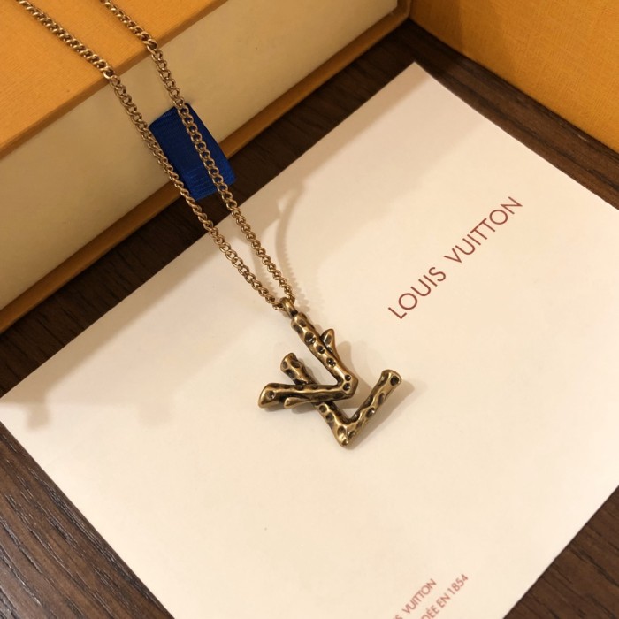Louis Vuitton Luxury Men Womens Necklace Earrings