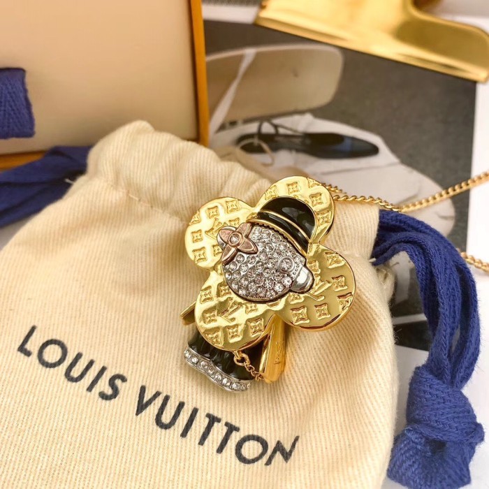 Louis Vuitton Luxury Men Womens Necklace