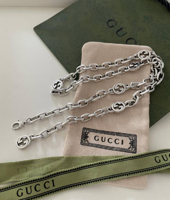 Gucci Luxury Men Womens Necklace