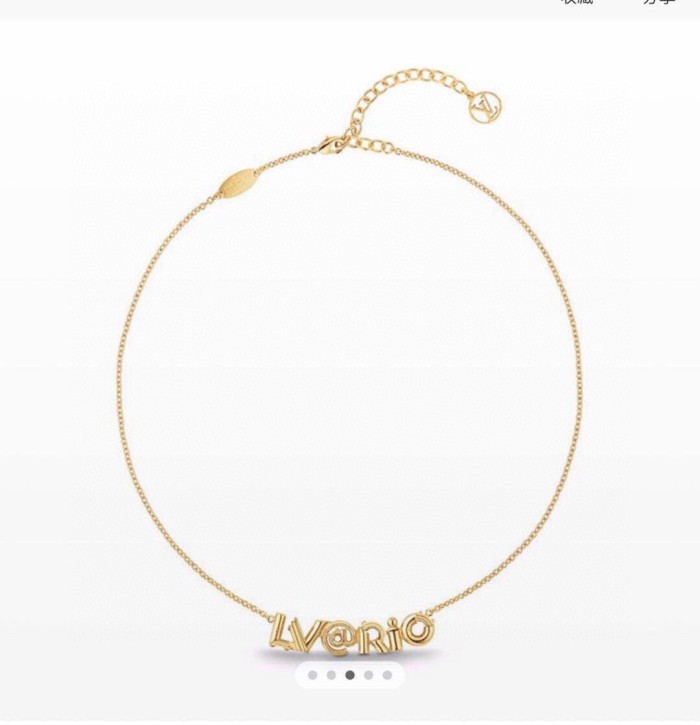 Louis Vuitton Luxury Womens Necklace