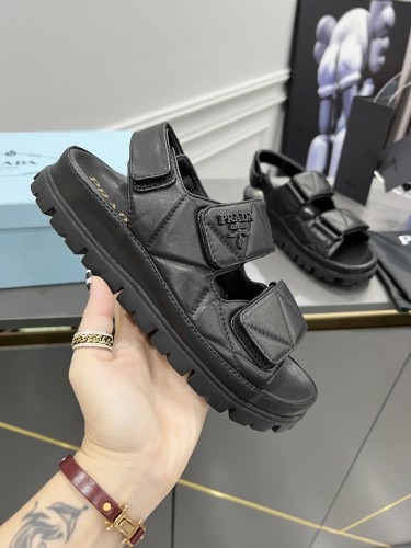 Prada Womens Shoes Casual Shoes Sandals Slippers Luxury Brand with Original Box