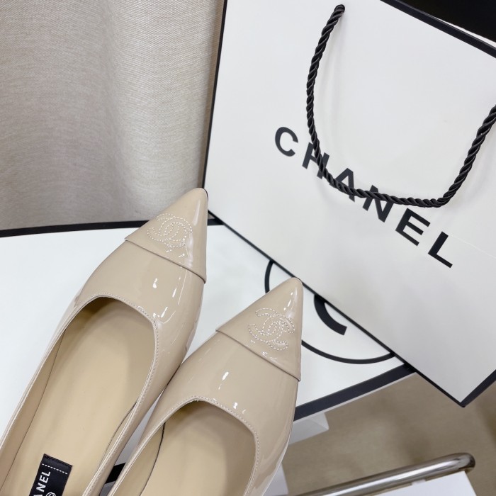 Chanel Womens Shoes Pumps Sandals Luxury Brand Design with Original Box