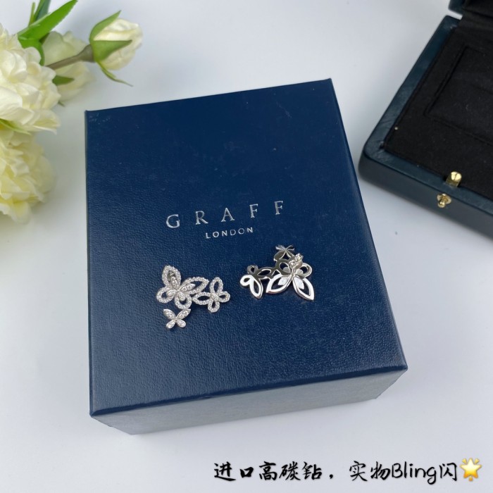 Graff Luxury Womens Earrings with Original Box