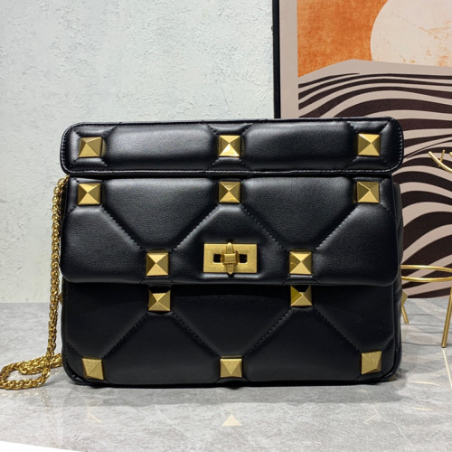 Valentino Womens Bags Crossbody Bags Handbags Luxury Brand Valentino Garavani Roman Stud with Original Box V009083# Whatsapp 【+1-3239614486】