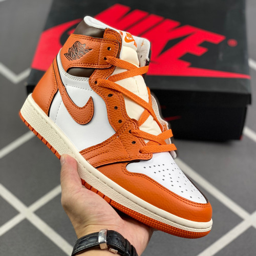 Air Jordan 1 Retro High OG Starfish Men Womens Shoes Sneakers with Original Box D81440909 Whatsapp 【+1-3239614486】