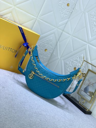 Louis Vuitton Womens Bags Messenger Shoulder Bags Luxury Brand Nicolas Ghesquière Croissant Bag with Original Box M81098 Whatsapp 【+1-3239614486】