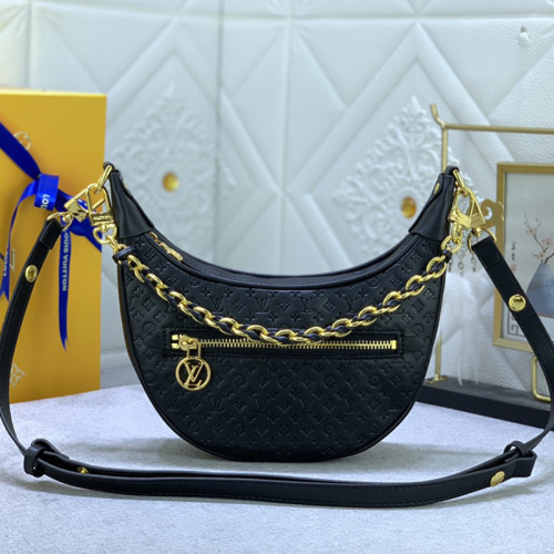 Louis Vuitton Womens Bags Messenger Shoulder Bags Luxury Brand Nicolas Ghesquière Croissant Bag with Original Box M81098 Whatsapp 【+1-3239614486】