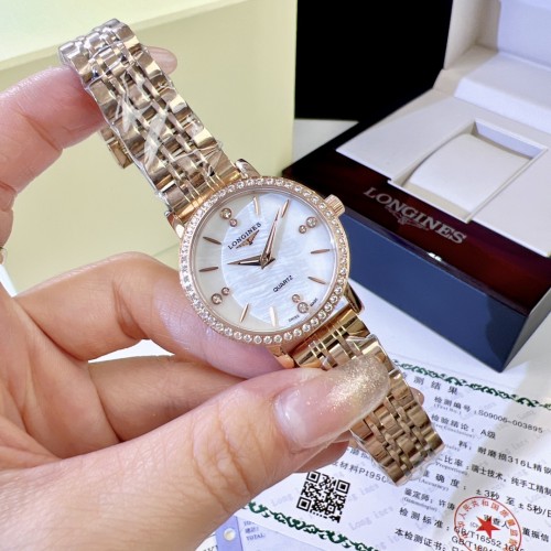 Longines Womens Watch Luxury Brand Design Fashion Type with Original Box Whatsapp 【+1-3239614486】